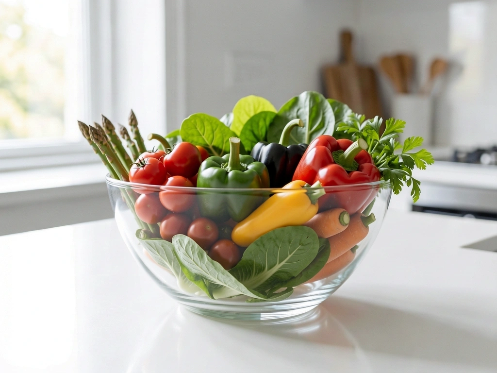 Frische Zutaten für eine gesunde Ernährung